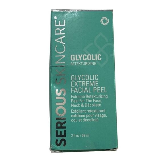 Serious Skincare Glycolic Retexturizing Extreme Facial Peel 2 Fl Oz NEW SEALED - Picture 1 of 6